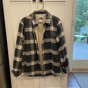 North Face Sherpa Flannel